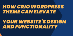 Crio WordPress Theme